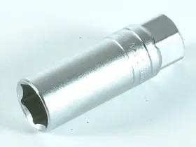 M380046-c Teng Tools 21mm 3/8 Inch Drive 6 Point Spark Plug Socket With Rubber Insert -