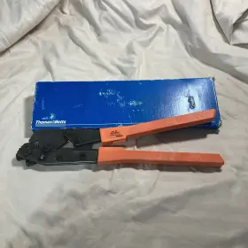 292-32024a Thomas & Betts Vintage And Color Keyed Lug Crimp Tool With Original Box Ng13d
