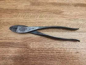 An3428-1 Thomas & Betts Vintage Usa T&b Sta Con Lug Abc Wt. 110 M Crimper Pliers