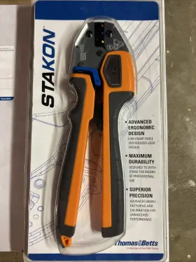 Erg4500 Thomas & Betts Stakon Thomas&betts Comfort Crimp Compression Tool
