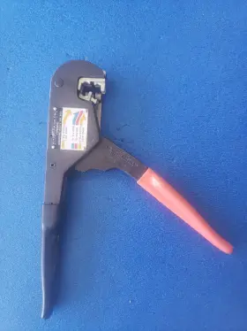 Ms25037-1a Thomas & Betts Ms25037-01 Vintage And Part# Crimping Tool Great Condition