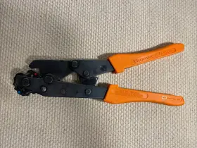 Tbm-20s Thomas & Betts And Color Keyed Crimp Tool #gf Nice Clean
