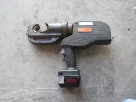 Tmb12pcr-li Thomas & Betts And 12 Ton Hydraulic Battery Crimper Model Blackburn