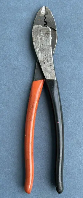 Wt-111-m Thomas & Betts And Sta-kon Lug Crimper Model Made In Usa