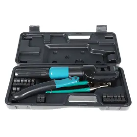 Tinvhy 903036852749 10 Ton Custom Hydraulic Cable Crimper Hand Tool Wire Swaging Wit