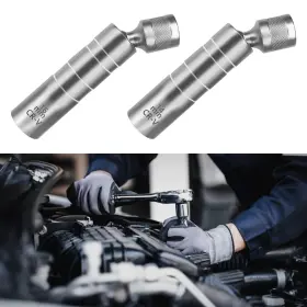 Tobenbone-hhsttv01 Tobenbone 14mm And 16mm Magnetic Swivel Spark Plug Socket Removal Tool 3/8 Inch Drive Ma