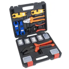 Tool Guy Republic 767870182785 11pc Solar Dc Installation Kit With High Leverage Crimpers