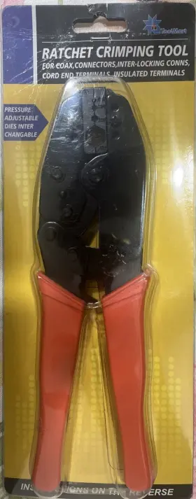 Dl-801-k Toolmart 8.7 Inch Dl801k Ratchet Crimp Crimper Tool For Rg-8 9 11 174 316 9913