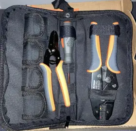 Tools 313017394315 Icrimp Ratchet Wire Crimping Tool Set With 5 Interchangeable Jaws