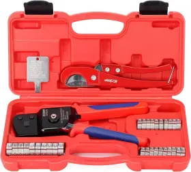 F2098 Tools 445002398374 Icrimp One-hand Crimping Tool Meets Astm Pex Clamp Cinch Kit With 20