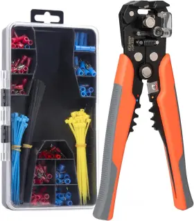 Tools 445012147122 Icrimp 260pcs 3-in-1 Wire Stripper Tool Kit For 22-10 Awg With Cutter