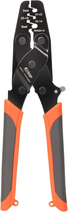 Iwc-1424bp Tools Icrimp Ratchet Weather Pack Sealed Connector Crimping Tool Wire Crimper For Awg