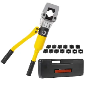 Toorgo Yhbx-yqk-400-y Cable Lug Crimping Tool 6 Awg To 800 Mcm Hydraulic Plier 16 Ton Hand Crimpi
