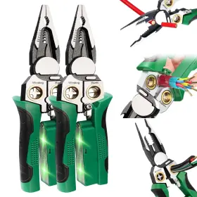 Totitom 751923357794 2026 New 8 In 1 Wire Stripper With Voltage Tester 2 Pcs Multifunctional Heav