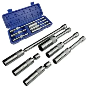 Ot1516-1 Tr Toolrock Magnetic Swivel Spark Plug Socket Set 6pcs 3/8-inch Drive Include