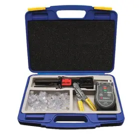 Triplett 614395060039 Hs-tk 12-1/2 Inch Crimper And Connector Kit 24 To 22 Awg