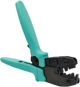 Trisinger 445043673683 Solar Pv Cable Crimping Tool For Connectors Awg14/12/10/8 Green