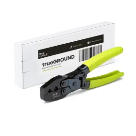 True Cable 808857886927 Truecable External Ground Crimp Tool With Shielded Rj45 Conn