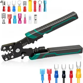 Twidec 313052633684 Twidec/wire Crimper Tool With Stripper Cutter Multifunctional Crimping Pliers T