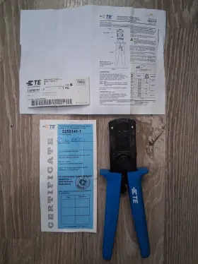 2255141-1 Tyco Electronics Te Pro Crimper Rev A