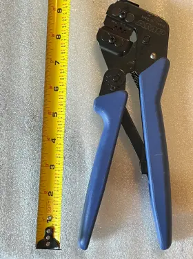 353940-1 Tyco Electronics Electronic 58495-1 Die In Pro Crimp Lll Blue Handle Hand Tool