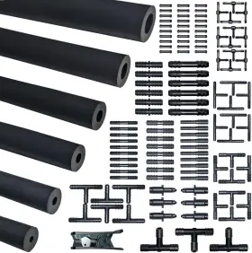 Yjhsgjgtz3 Unicaravan Silicone Vacuum 6size 1/8 Inch 3/8 -10ft Connector Tube Cutter Black