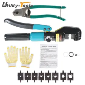 Ut3267012 Utility-tools 6 Mt 9 Dies Hydraulic Wire Crimper Crimping Tool Battery Cable Lug Terminal 1pcs