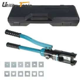 Ut3267564 Utility-tools 1 Hydraulic Wire Terminal Crimper Battery Cable Lug Crimping Tool 16 Mt 13 Dies