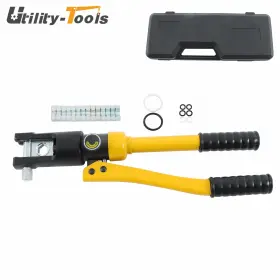Ut5341704 Utility-tools 8mt Hydraulic Wire Crimping Tool Cable Lug Terminal Crimper With 8 Dies