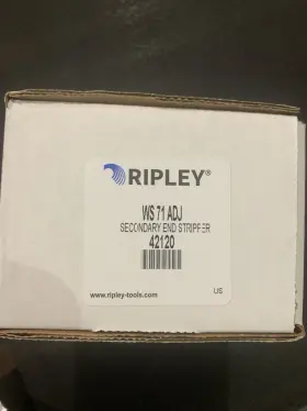 Ws71adj Utilitytool Factory Sealed Ripley Ws 71 Adjustable End Stripper/ Secondary Stripper 42120