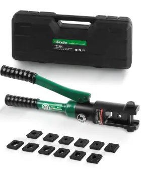 600mcm Utziko 6awg 16 Ton Hydraulic Wire Crimper Battery Cable Lug Terminal Crimping Tool With S