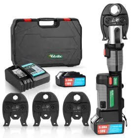 Utziko Bs-1525 18v Cordless Pipe Crimping Tool Electric Hydraulic Crimper With