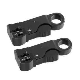 Uxcell 680520278662 2pack Coax Coaxial Cable Stripper Cutter 3-blades Tool