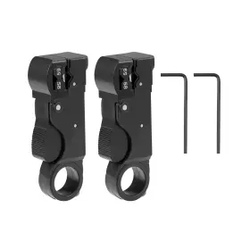 Rg4c Uxcell 784958940372 2pcs Coax Coaxial Cable Stripper Cutter For Rg58 Rg59 Rg62 Rg3c 3-blades