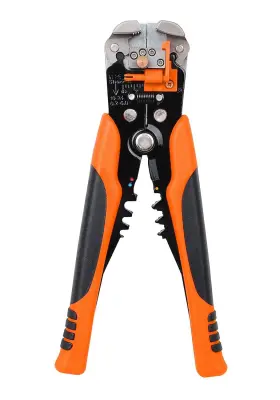 Vanquish 767615193069 Self-adjusting 8 Inch Wire Stripper For Striping 10 To 24 Awg Cutting Crimping