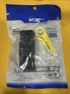 G601-1p-us Vcelink C266 Combo Keystone Punch Down Stand And Mini Wire Stripper Cutter