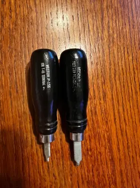 P156 Vector Two - Electronics Tools For T49 Terminal Black Wood Handle