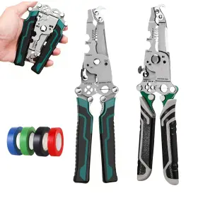 Veroral 344458373585 18 In 1 Foldable Wire Stripper 2pcs Multifunctional Professional Electrician
