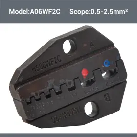 Hond0157c0005 Vicbas Wire Crimper Die Crimping Replaceable Awg20-14 Terminal For Sn Hs Crimpers