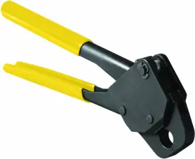 Viega 691514417233 41723 Pureflow 1/2-inch Zero Lead Compact Angled Pex Crimp Hand Tool With Yel