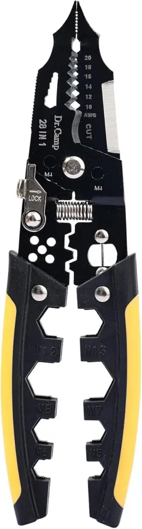 Ht-mp001 Vivicreate Professional 28 In 1 Wire Stripper/wire Crimping Black/yellow