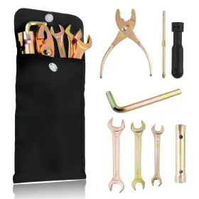 Li-2903 Vkqts New 8pcs Motorcycle Tool Kit Pliers Spark Plug Socket Wrench Fast Shipping