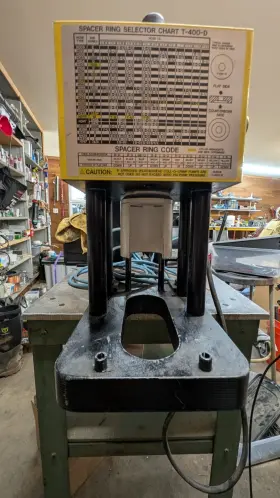 T400-d Weatherhead Hose Crimper And Dies