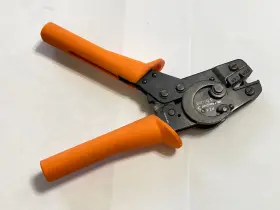 901250 Weidmuller Pz4 Orange Handle Crimper Tool No# Electricians