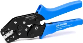 Aub09zb95nyw Wekesigo Sn-01bm Ratchet Crimper Awg28-20 0.08-0.5mm For Blue Black