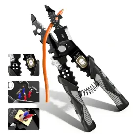 Weottfiy 635393038479 25-in-1 Multifunctional Wire Stripper - Professional Tool For C