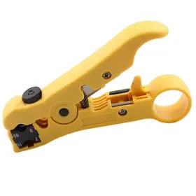 Westonetek 702679721933 Universal Cable Stripper Cutter For Flat Or Round Utp Cat5 Cat6 Wire Coax Coa