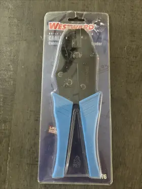 13h876 Westward Tools Cable Crimper 20 To 10 Awg 9 Inch L