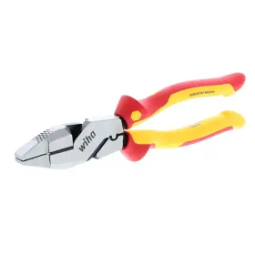 Wiha 084705329482 32948 Insulated Industrial Ne Style Lineman S Pliers With Crimpers 9.5 Inch