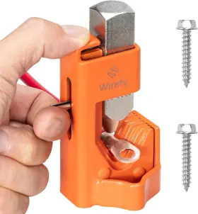 Wirefy 810069955254 Hammer Lug Crimper Tool 8 Awg To 4/0 Cable Battery Wire Crimping Hardened Steel